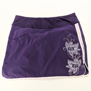 Athleta purple skort